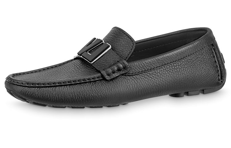 LOUIS VUITTON Monte Carlo Casual Shoes Men's Black