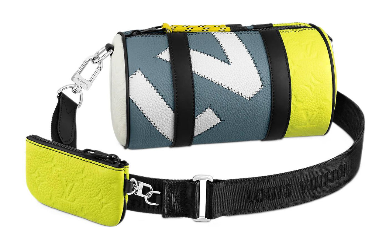 LOUIS VUITTON Polochon Bag Blue/Yellow