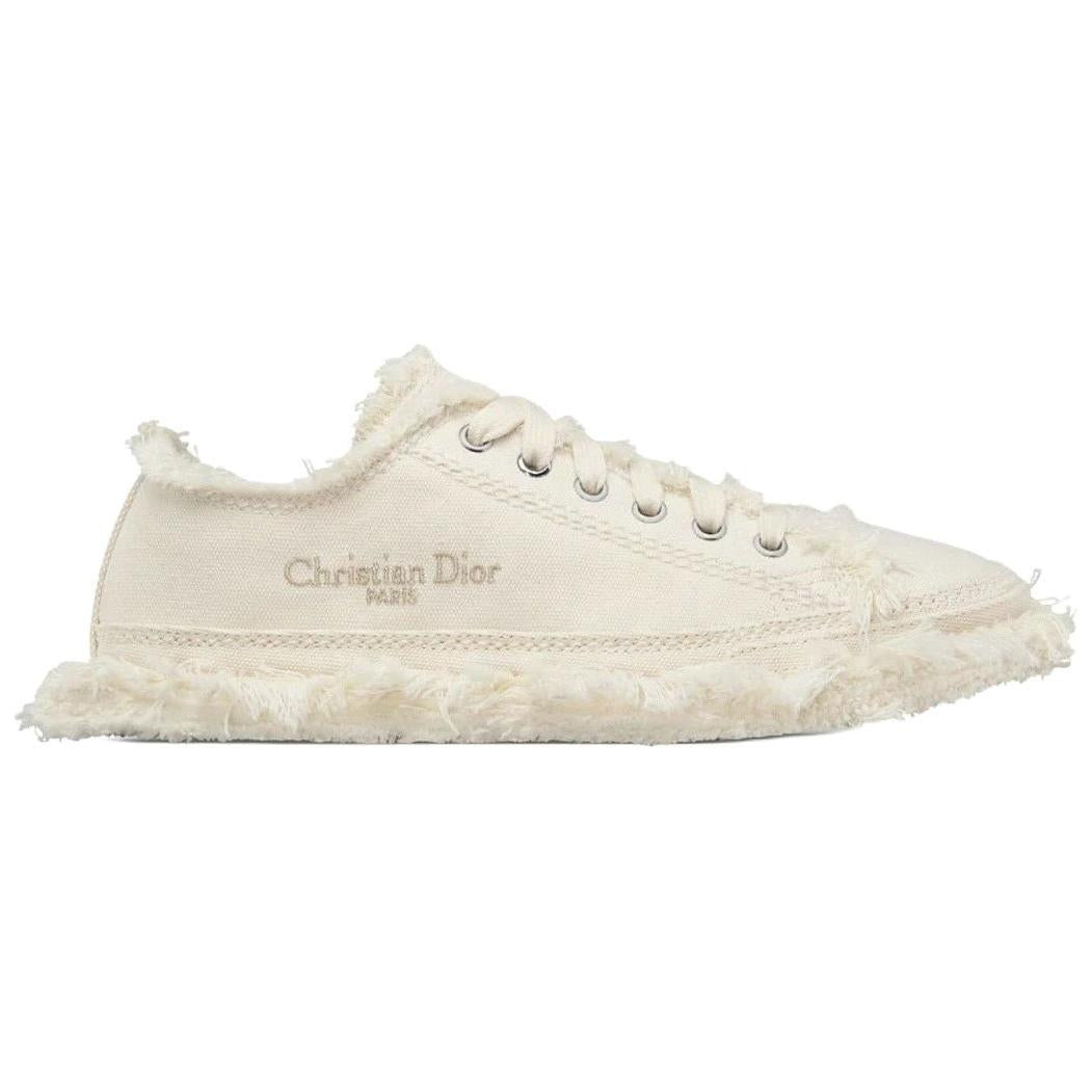 DIOR Beauty Low Top Skateboard Shoes Women's White