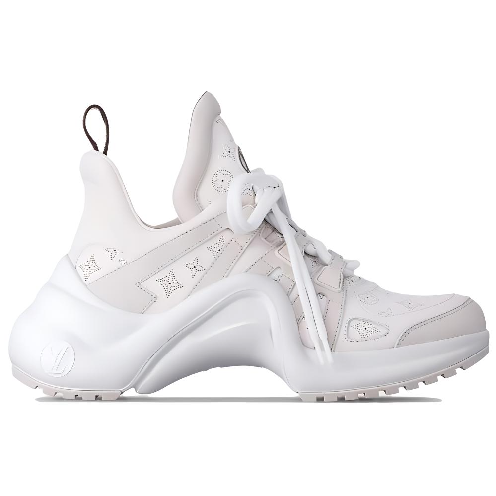 LOUIS VUITTON ARCHLIGHT Low-Top Casual Shoes Women's White