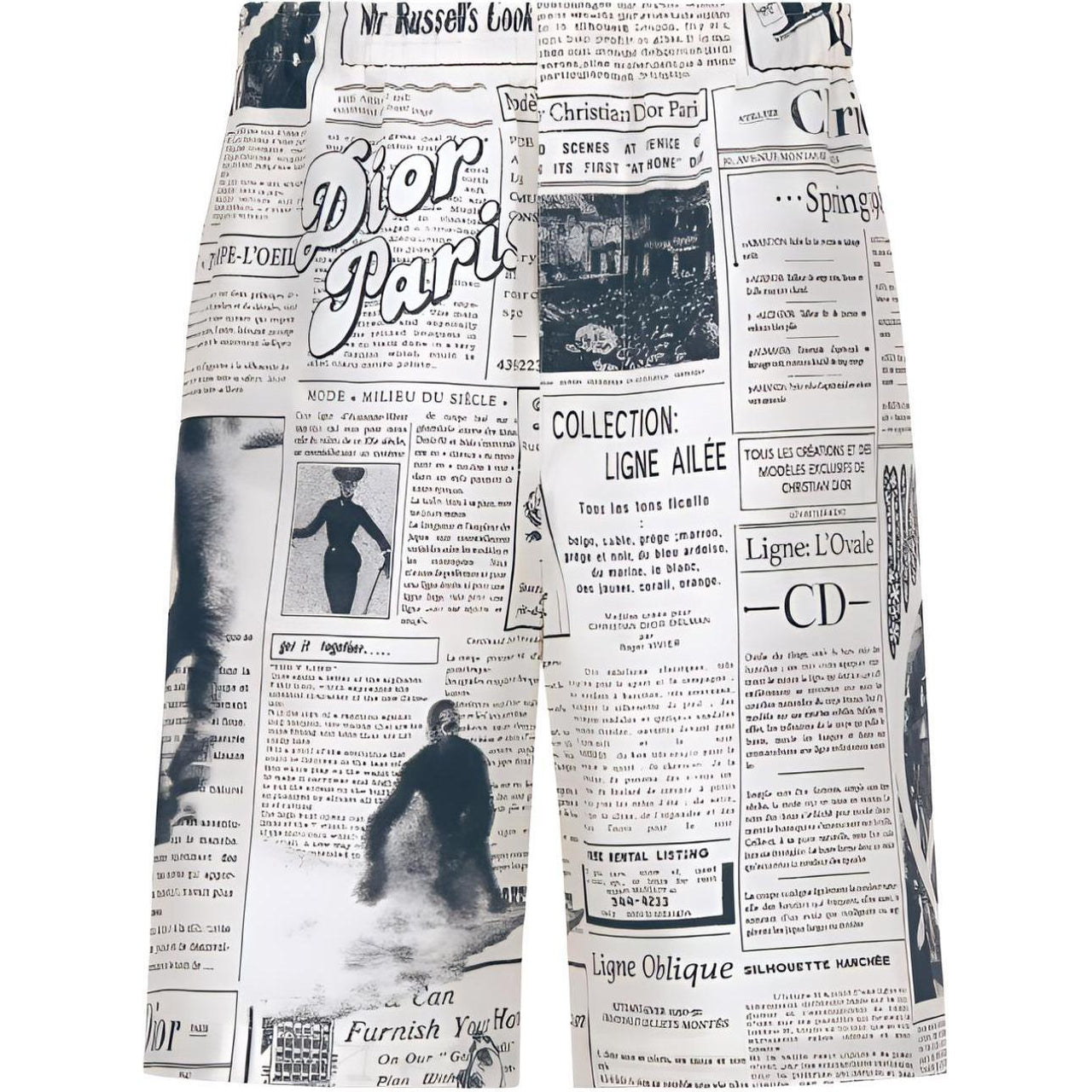 DIOR X Erl Shorts