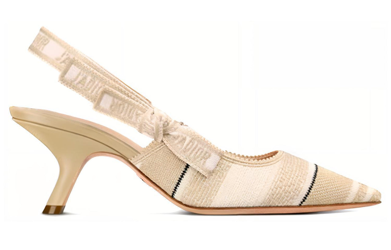 DIOR J'Adior Slim Heel High Heels Women's Beige