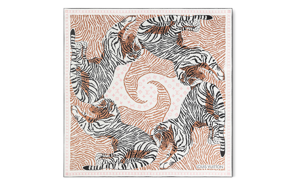 LOUIS VUITTON Silk Scarves Women's Multicolor