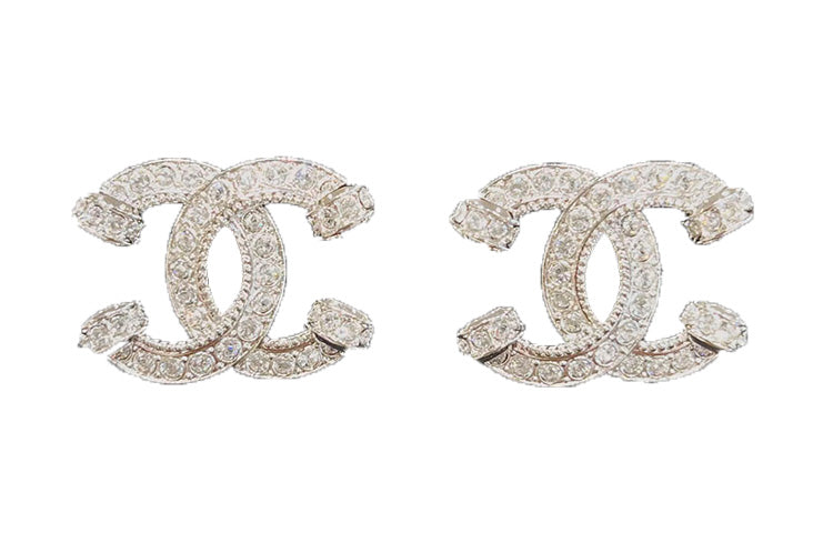 CHANEL Stud Earrings Women's Gold