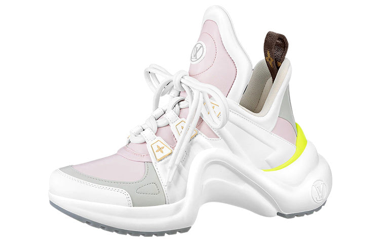 LOUIS VUITTON Archlight 1.0 Sneakers 'White Pink Grey' Women's