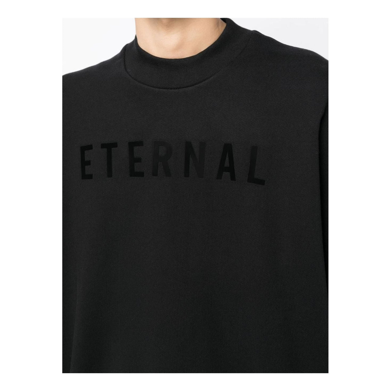 Fear of God FW22 ETERNAL Fleece Crewneck 'Black' FGE50-003AFLC_BLACK