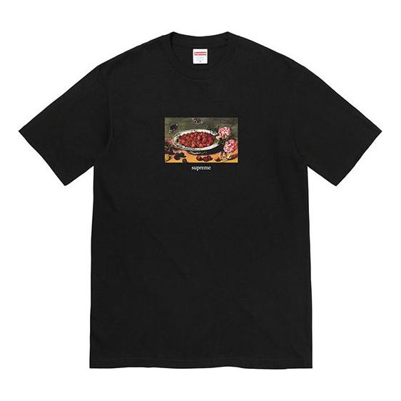 Supreme Strawberries T-Shirt 'Black' SUP-SS23-178