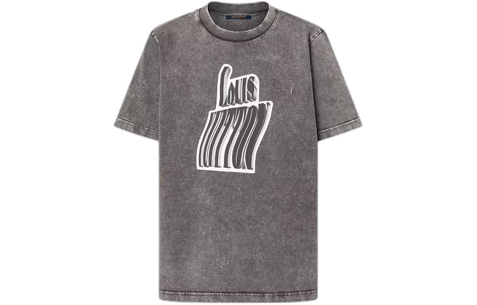 LOUIS VUITTON Graphic Lv Signature T-Shirt