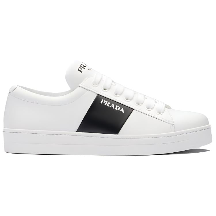 PRADA Low-Top Skateboard Shoes Women's White