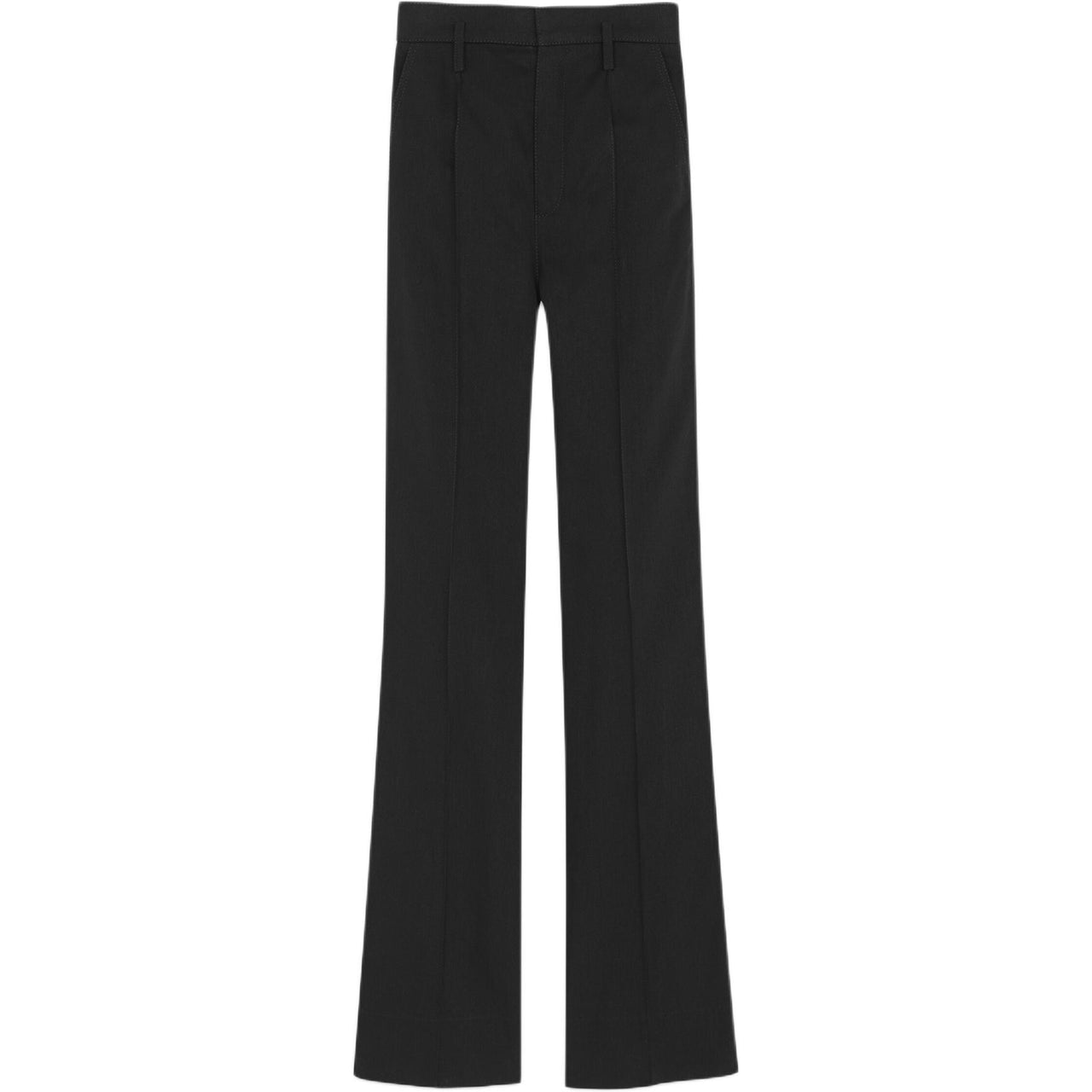 SAINT LAURENT High Waist Wide Leg Trousers