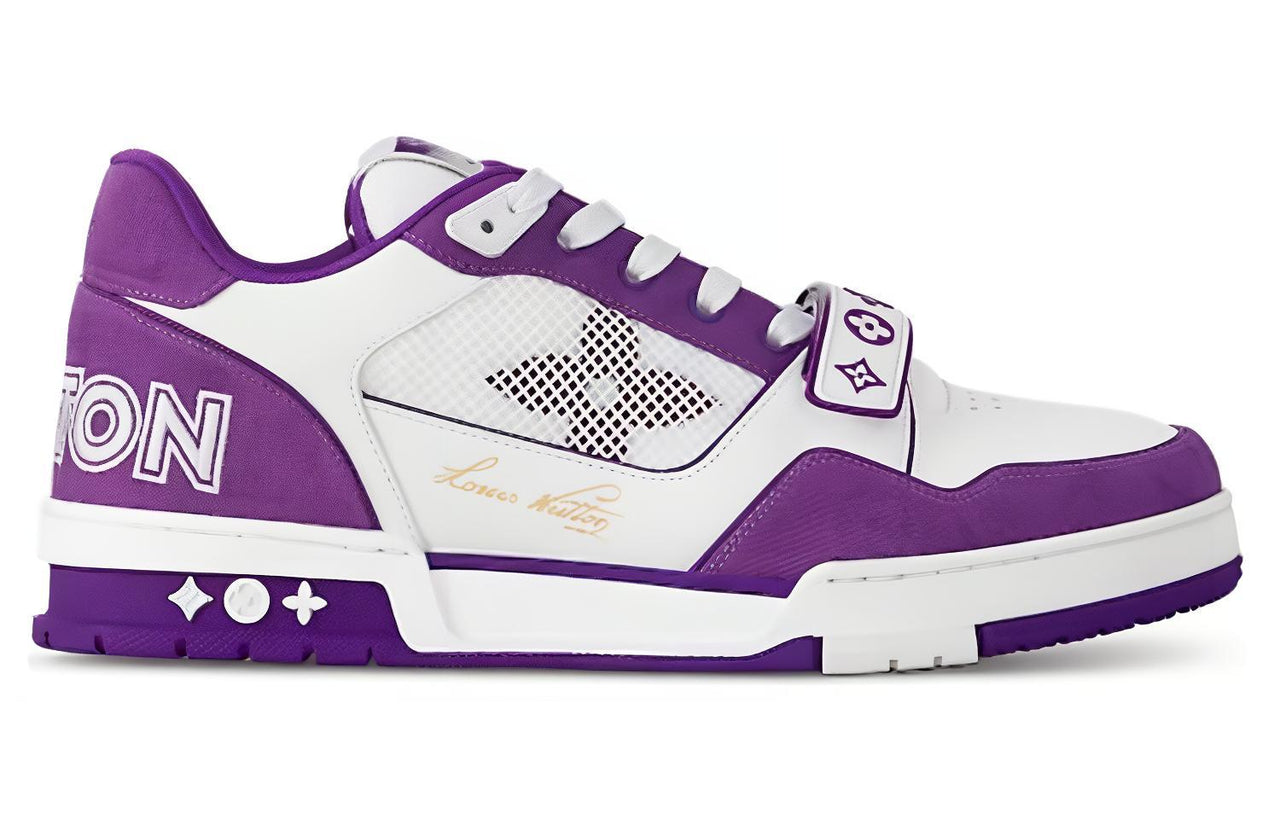 LOUIS VUITTON Lv Trainer 'White Violet'