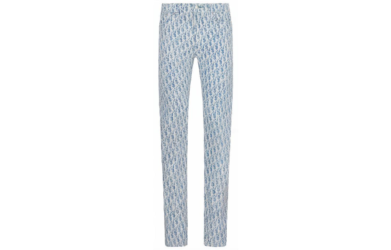 DIOR Quarterly New Products Jeans Men Blue