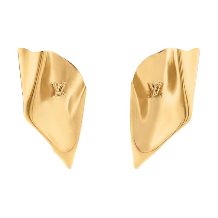 LOUIS VUITTON Lv Sculptural Earrings