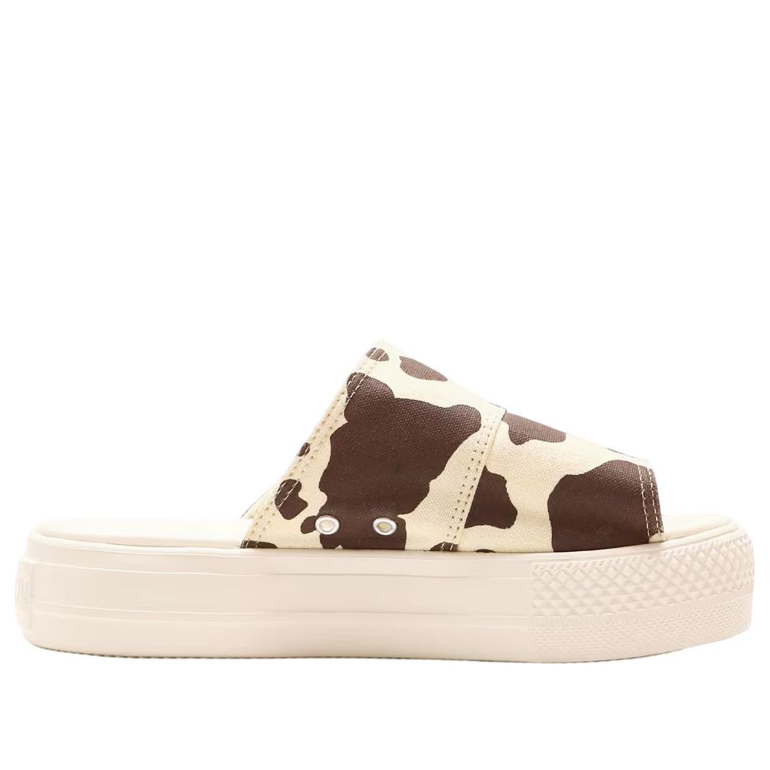 Converse All Star Platform Slides 'Cowspot Off-White' 31308340