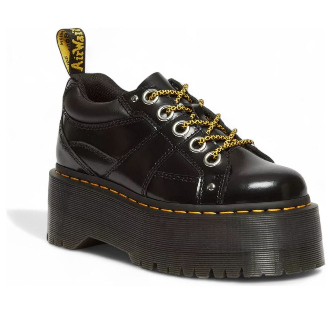 (WMNS) Dr. Martens 5-Eye Max Buttero Platform 'Black' 31423001
