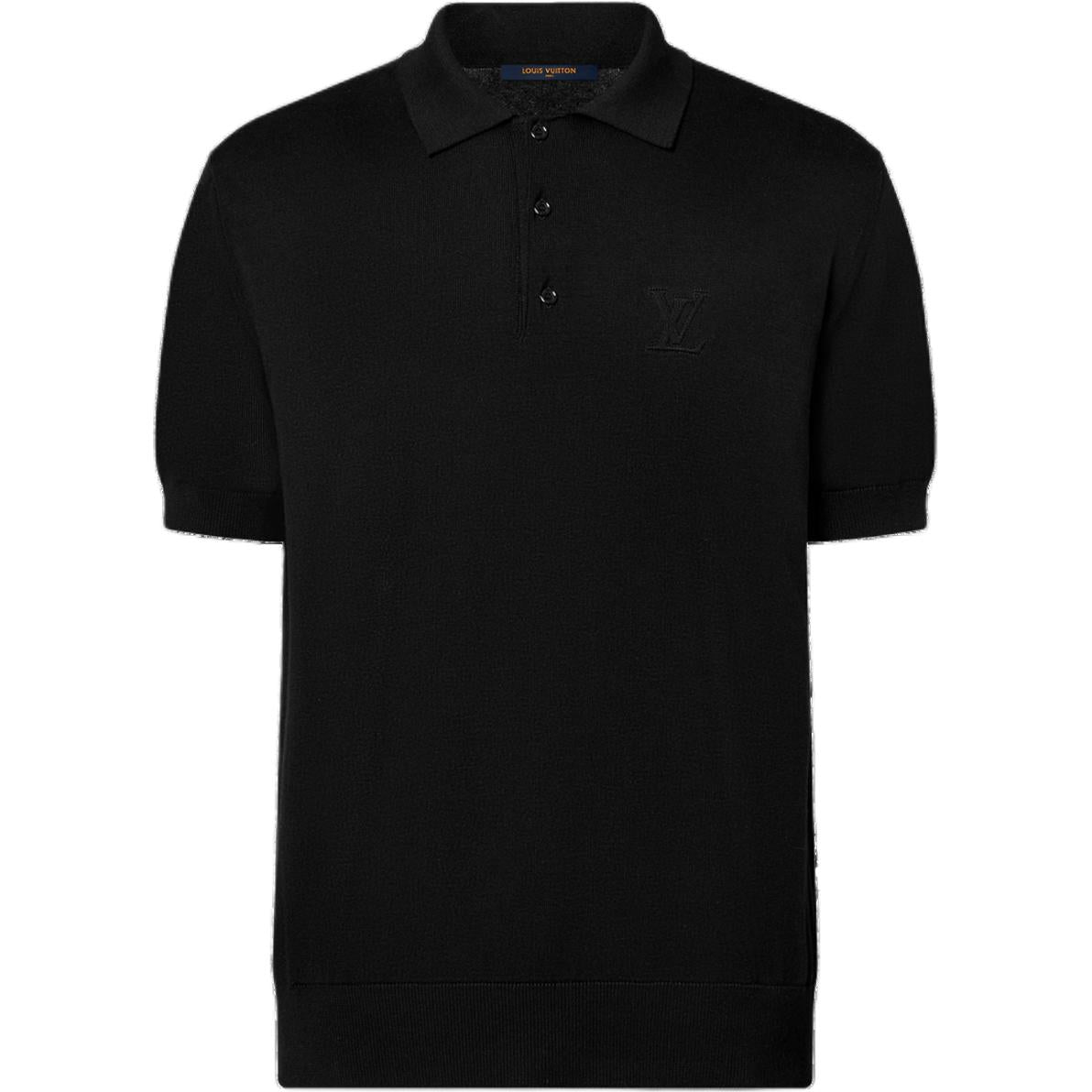 LOUIS VUITTON Cashmere And Cotton Blend Short-Sleeved Polo
