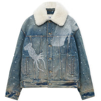 LOEWE Button-Up Denim Jacket
