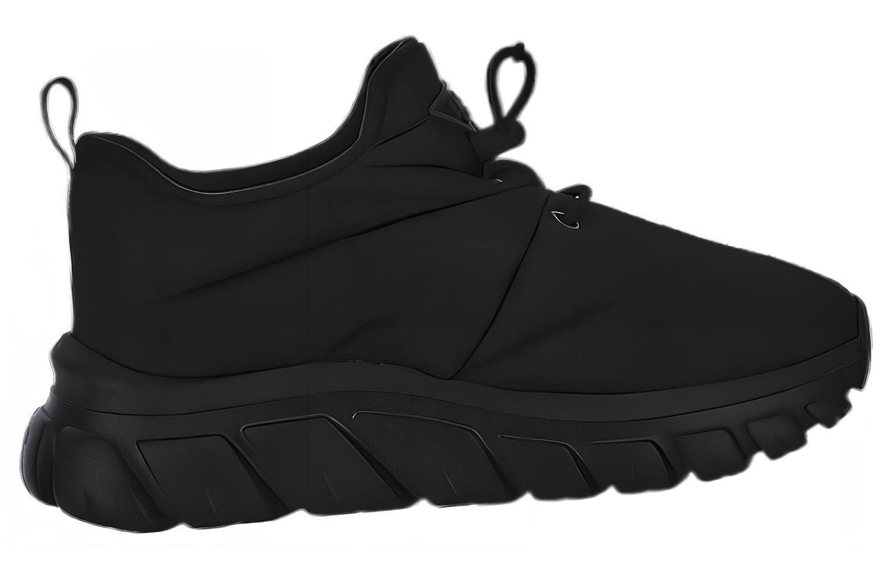 PRADA Low Top Stylish Skateboarding Shoes Women's Black