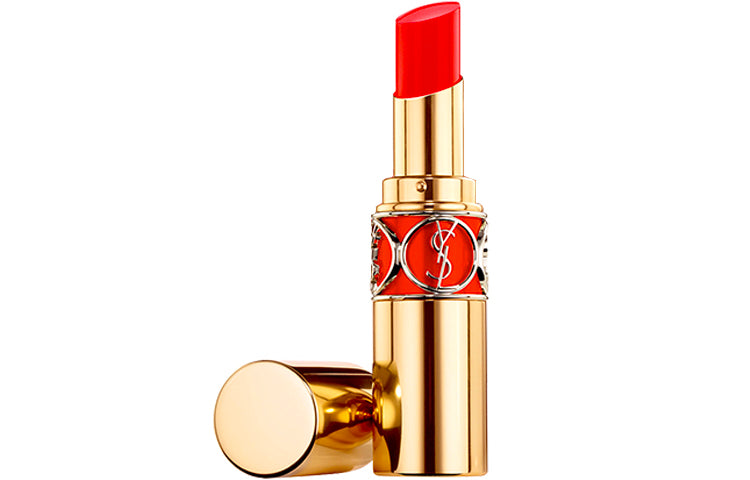 SAINT LAURENT Round Tube Luminous Pure Charm Lipsticks Mirror Finish Complexion Glossy Lip 3.2g