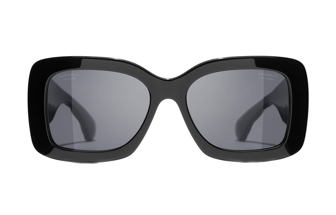 CHANEL Rectangle Polarized Sunglasses