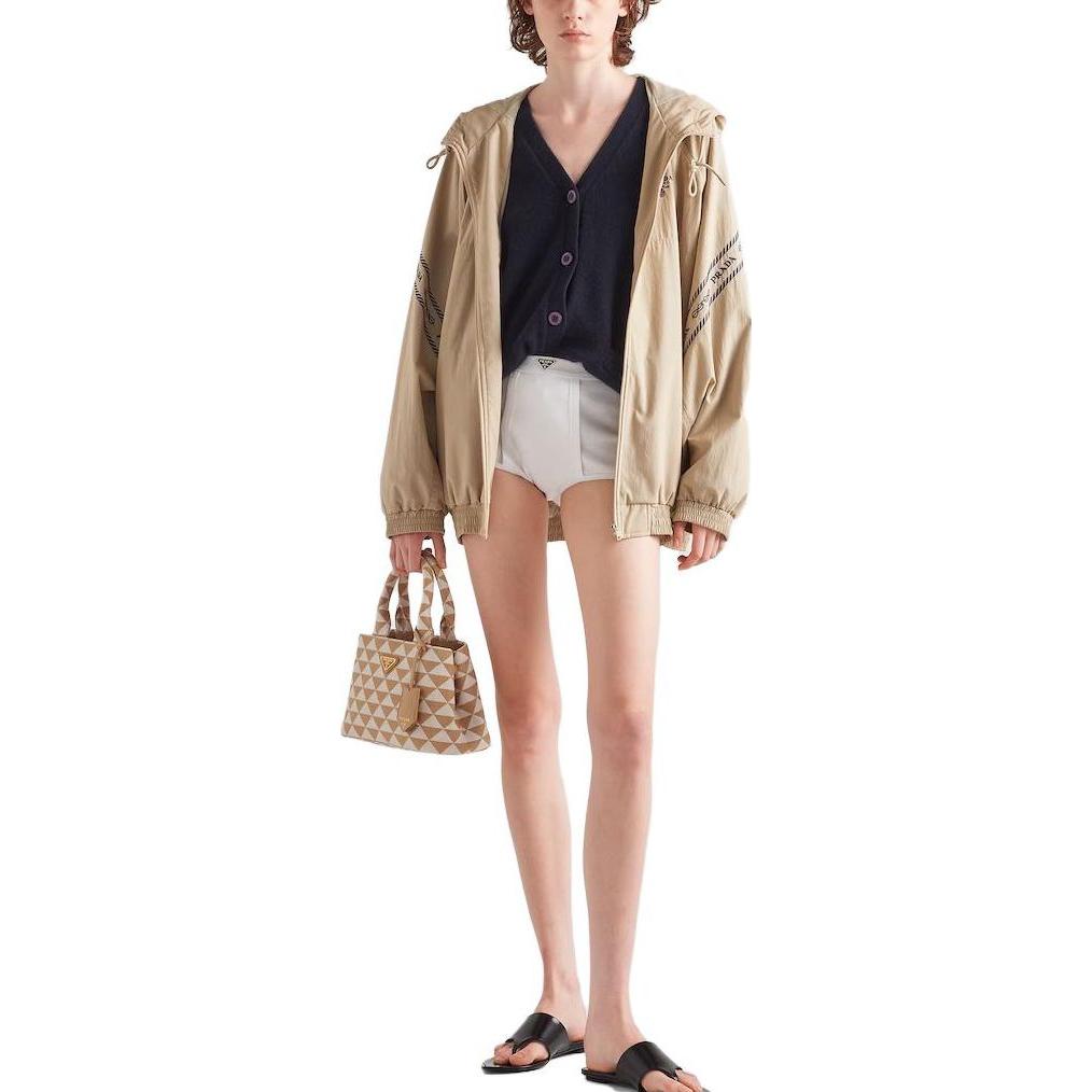 PRADA Drawstring Hooded Jacket