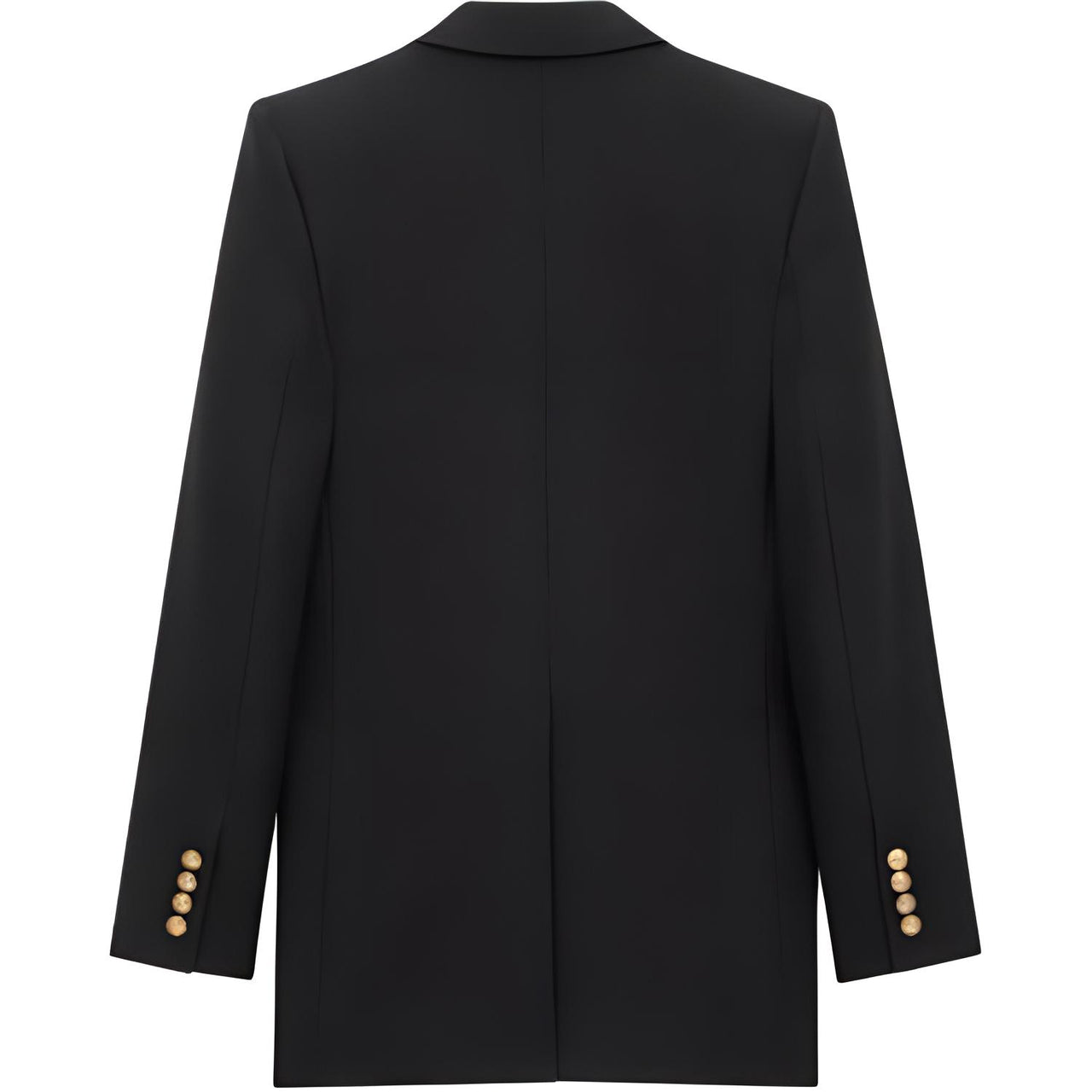 SAINT LAURENT Wool Gabardine Blazer 'Black'
