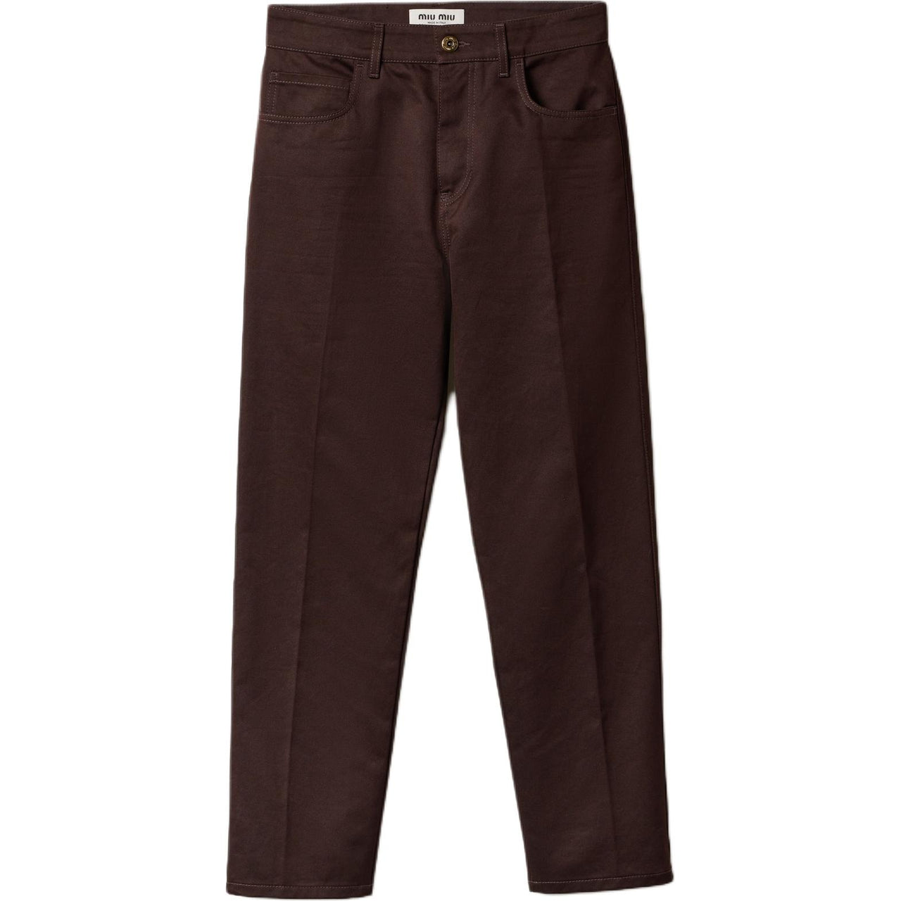 MIU MIU Casual Pants Women's Cocoa Brown