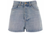 MIU MIU Denim Shorts Women's Blue