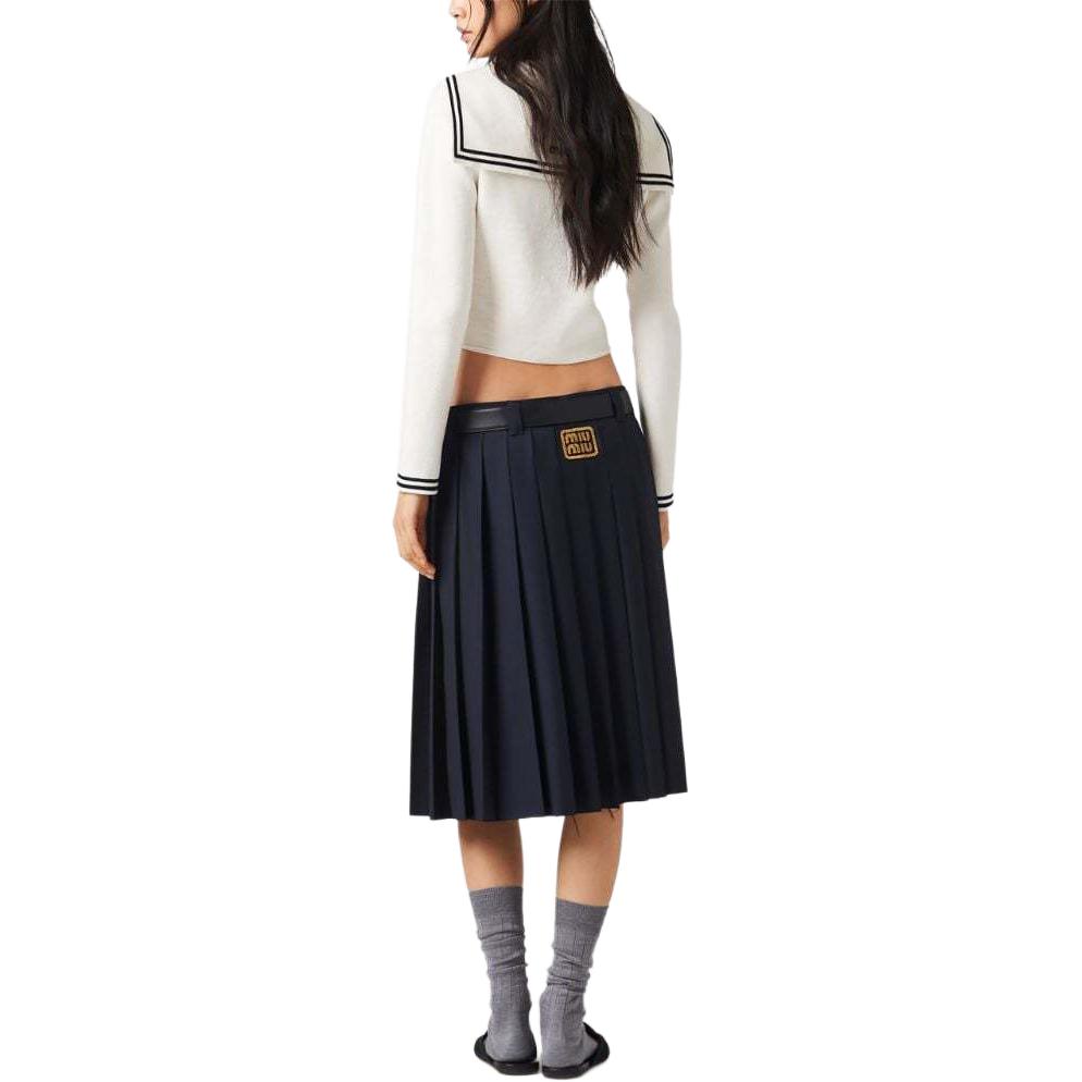 MIU MIU SS24 Knitwear Women's White