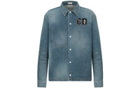 DIOR Dior Quarterly New Products Denim Jacket Men's Blue