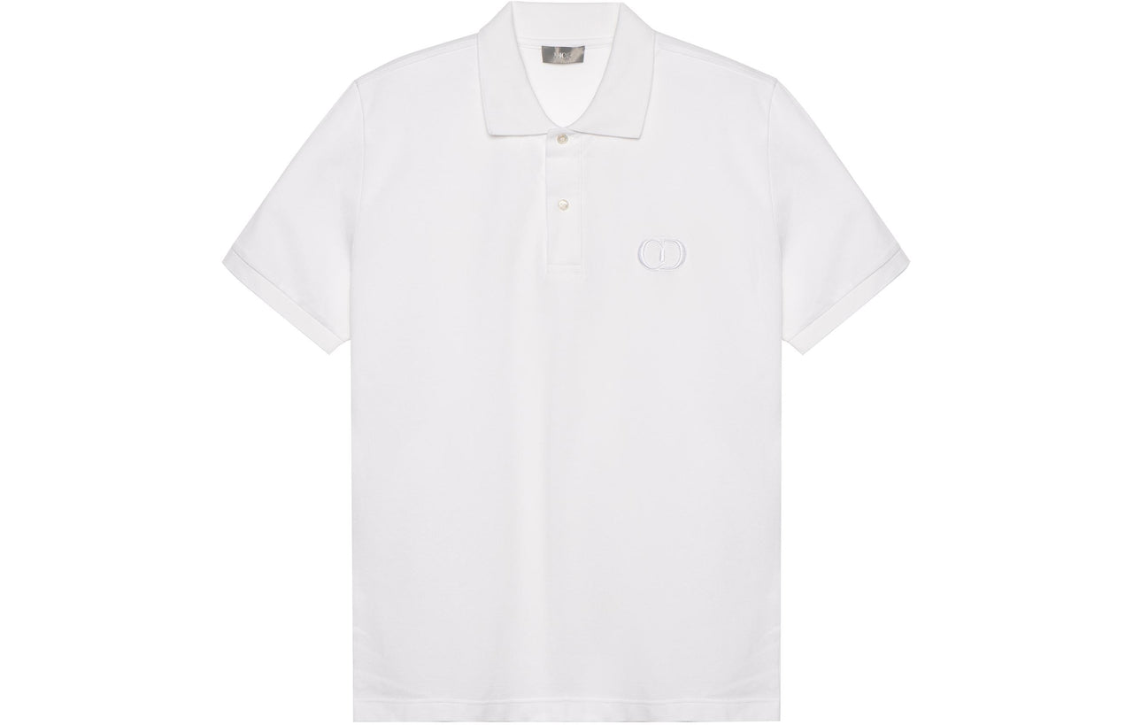 DIOR Dior Quarterly New Products Polo Shirt Men's White