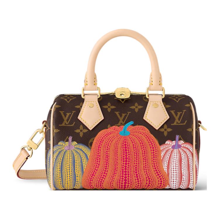 Yayoi Kusama X LOUIS VUITTON Speedy Handbags