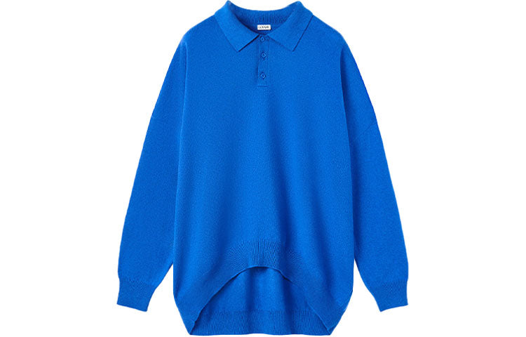 LOEWE FW22 Polo Shirt Men's Electric Blue
