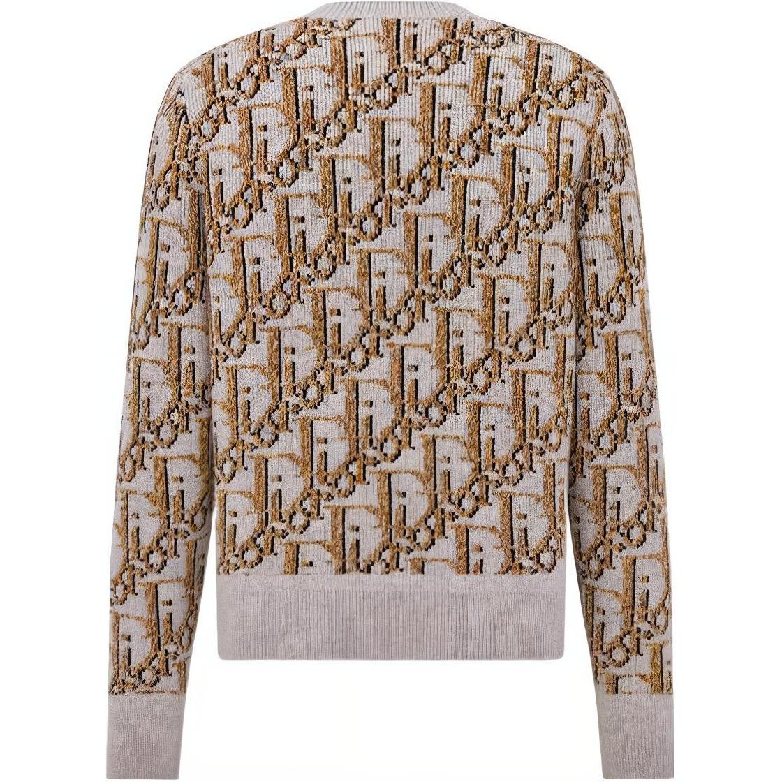 DIOR FW22 Sweater Men's Beige Yellow