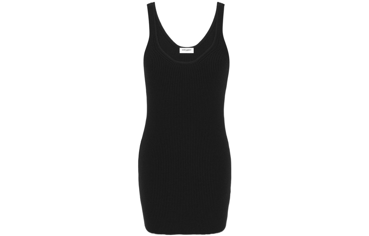 SAINT LAURENT SS23 Dress Women's Black