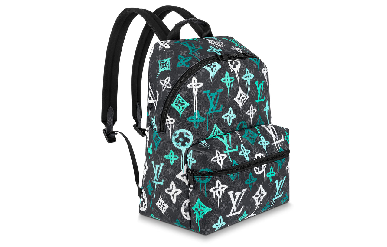 LOUIS VUITTON Discovery Backpack Lv Graffiti Multicolor