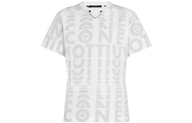 LOUIS VUITTON New Quarterly Products Of LV T-Shirts Women's White