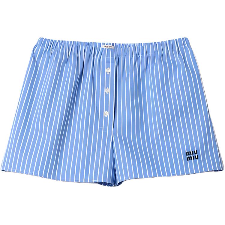 MIU MIU Casual Shorts Women's Sapphire Blue