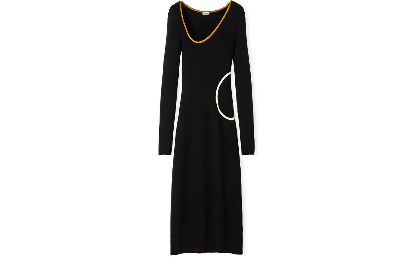 LOEWE SS22 Long-Sleeved Dresses Women's Black