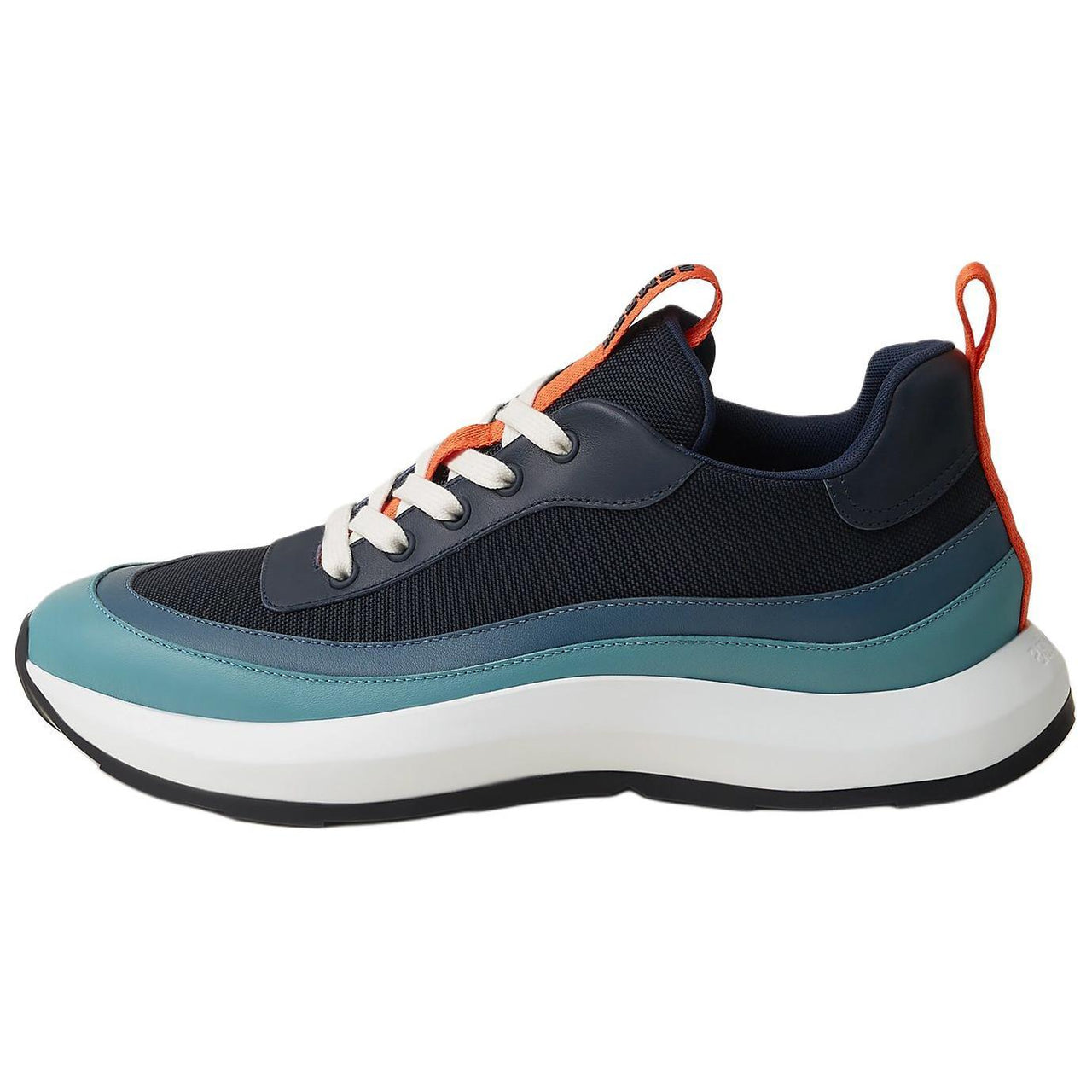 HERMES Gramme Low-Top Casual Shoes Men's Blue