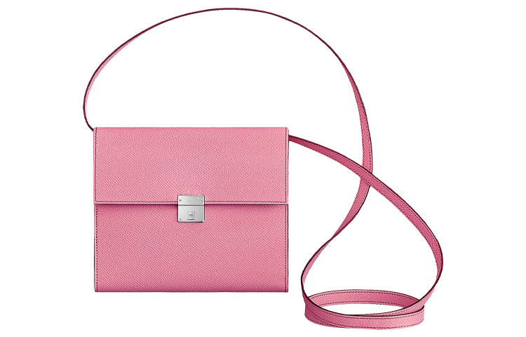 HERMES Clic Epsom Calfskin Crossbody Bag, Shoulder Bag Women's
