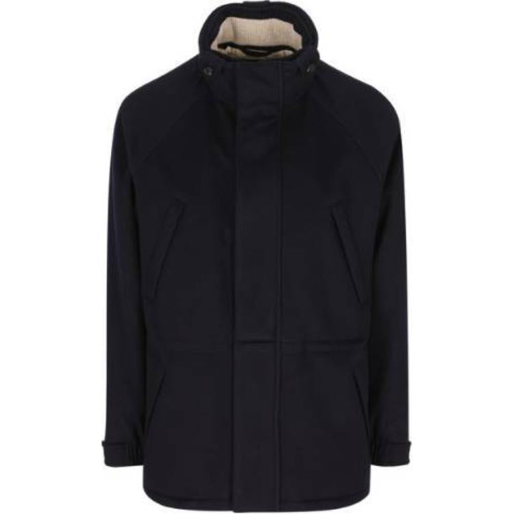 Loro Piana Icer Jacket Jackets Coats Men's Dark Blue