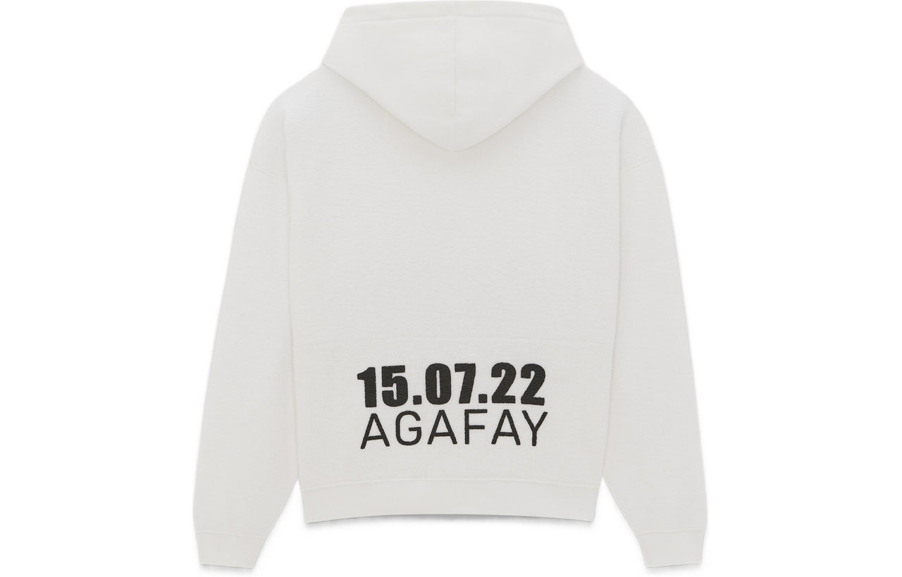 SAINT LAURENT Agafay Logo Hoodie