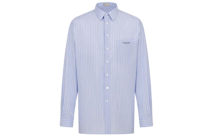 DIOR Shirts Men Blue