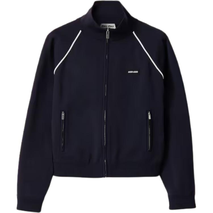MIU MIU SS25 Jackets & Coats Women's Blue