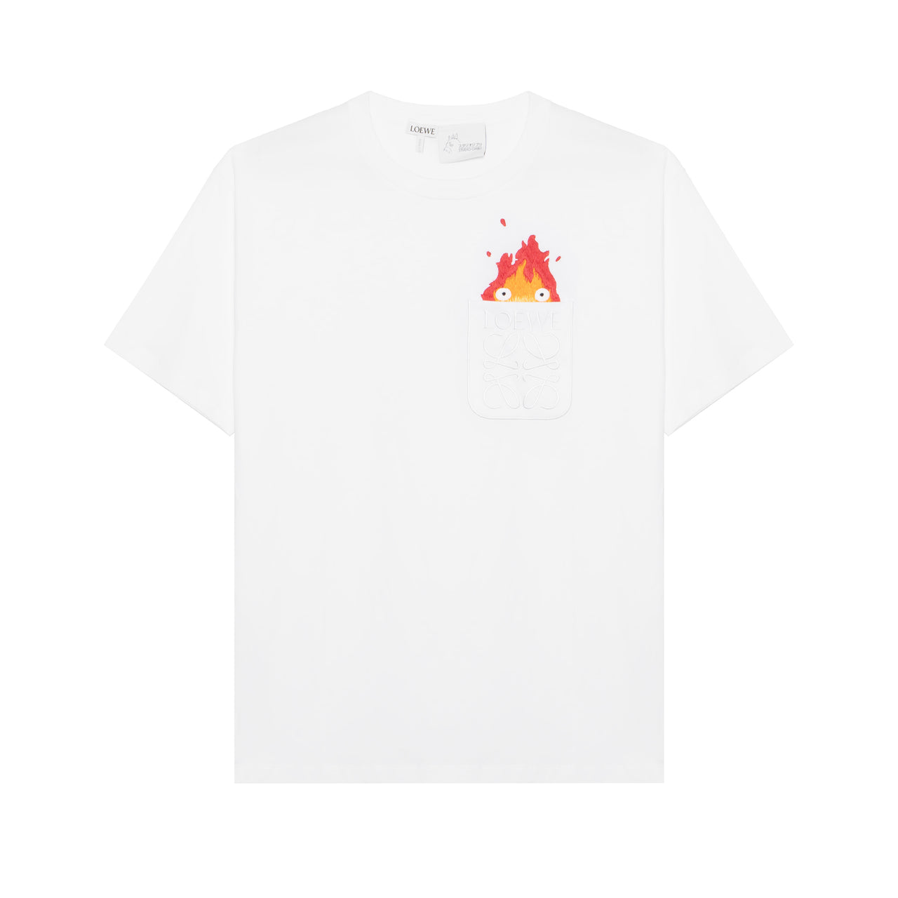 LOEWE x HAERDEYIDONGCHENGBAO SS23 T Shirt Unisex White