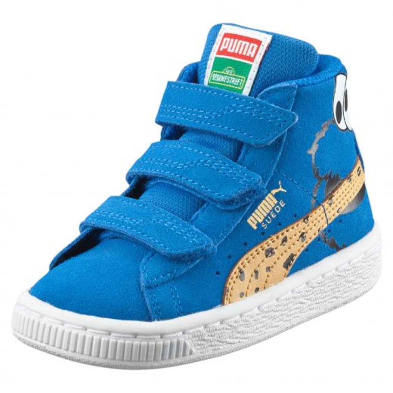 (TD) PUMA Suede Mid Sesame 'Blue White Yellow' 361678-01