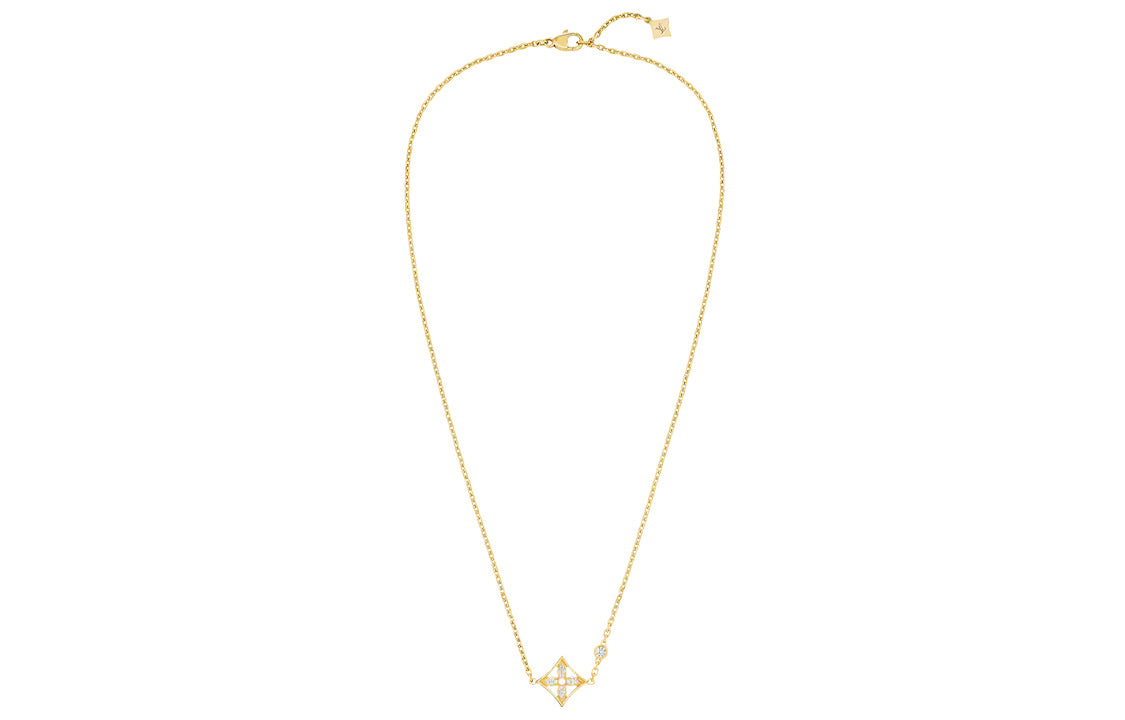 LOUIS VUITTON Idylle Blossom Pendant Yellow Gold And Diamonds