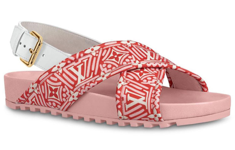 LOUIS VUITTON Lv Crafty Bom Dia 'Pinkred White' Women's