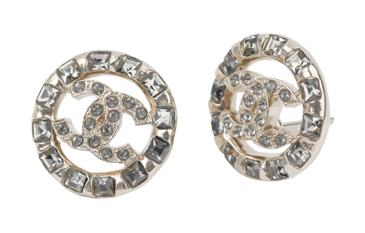 CHANEL Stud Earrings Women's Gold
